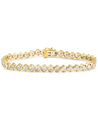 Macy's - Diamond Open Link Tennis Bracelet (1/2 ct. t.w.)
