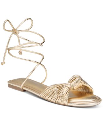 On 34th - Women's Jenniee Knot Flat Sandals