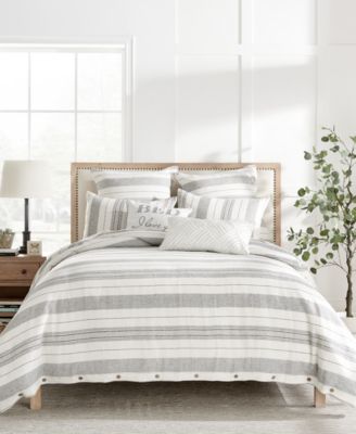 Levtex - Home Monroe Stripe Textured Comforter Sets