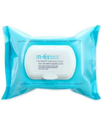 m-61 by Bluemercury - Fast Blast Cleansing Cloths, 30-Pk.