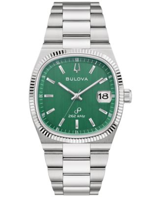 Bulova - Unisex Super Seville Stainless Steel Bracelet Watch 38mm