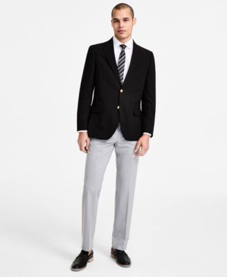 Nautica - Men's Modern-Fit Active Stretch Solid Blazer