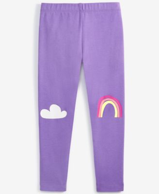 Epic Threads - Toddler Girls Cloud Rainbow Leggings
