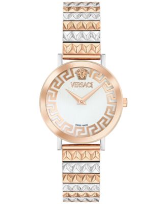Versace - Women's Swiss Daedalus Two-Tone Stainless Steel Bracelet Watch 35mm