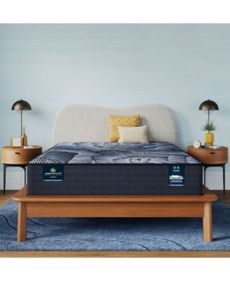 Serta - Perfect Sleeper X Kendall 13" Smooth Hybrid Plush Mattress Set - Queen Split