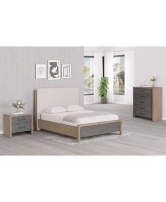 Furniture - Portmore 3pc Queen Set (Upholstered Bed, Chest & 2-Drawer Nightstand), Created for Macy's