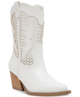 DV Dolce Vita - Women's Allure Cutout Eyelet Cowboy Western Booties