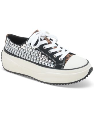 Wild Pair - Highfive Bling Lace-Up Low-Top Sneakers