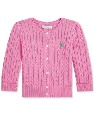 Polo Ralph Lauren - Baby Cotton Cable-Knit Cardigan