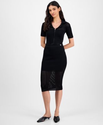 HUGO - Women's Knit Midi Skirt