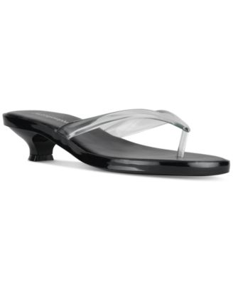 Jeffrey Campbell - Lollipop Jelly Kitten-Heel Thong Sandals