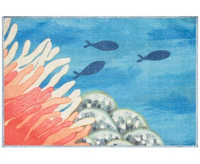 Liora Manne' - Impressions Reef Border Rug Collection