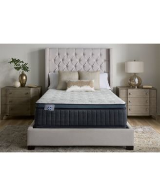Charter Club by Sealy - Blissful Bay 15.5" Plush Pillow Top Mattress Set - Twin