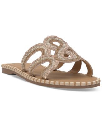 Jessica Simpson - Women's Bria Rhinestone Slide Sandals
