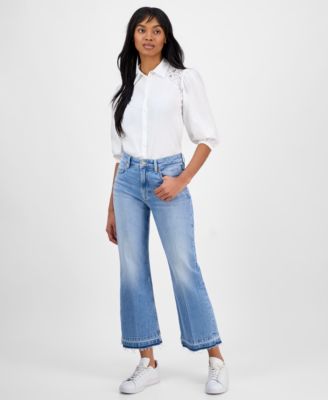 BOSS Orange - Women's High-Rise Kick Flare Jeans