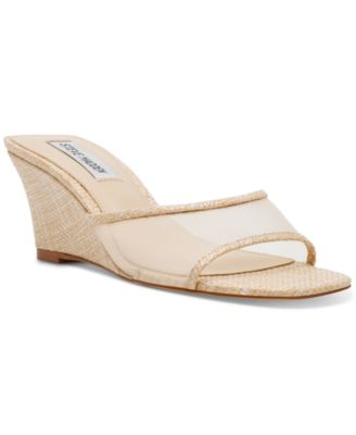 Steve Madden - Women's Seleste Wedge Mule Sandals