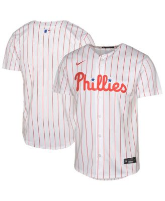 Nike - Big Boys and Girls White Philadelphia Phillies Home Game Jersey