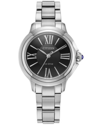 Citizen - Women's Classic Ceci Silver-Tone Stainless Steel Bracelet Watch 31.5mm