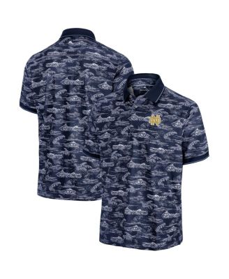 Tommy Bahama - Men's Navy Notre Dame Fighting Irish Sport Bay View Polo