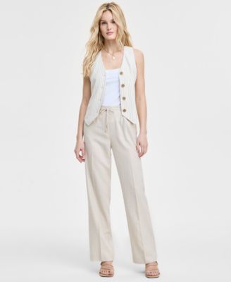 Jones New York - Women's Pull-On Wide-Leg Pants