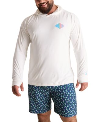 Chubbies - Men's Reflector Print Long-Sleeve Hooded T-Shirt