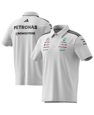 adidas - Men's White Mercedes-AMG Petronas F1 Team Team Wear Polo