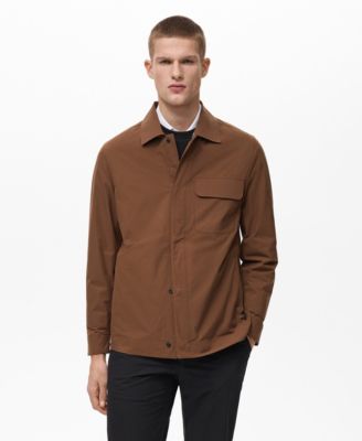 MANGO - Men's Pocketed Water-Repellent Jacket