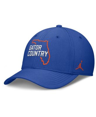Jordan - Men's  Royal Florida Gators Local Swoosh Flex Hat