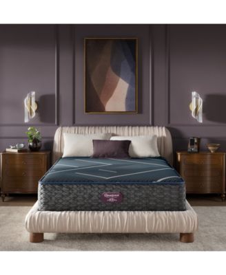Beautyrest - World Class Level Four 13.5" Hybrid Plush Tight Top Mattress Set - California King