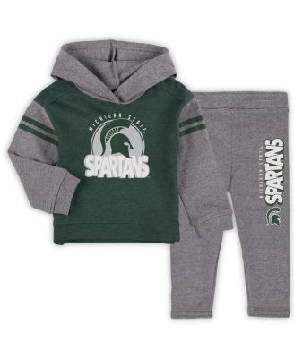 Outerstuff - Girls Toddler 2-Piece Michigan State Spartans Clubhouse&nbsp;Pullover Hoodie and Legging Set