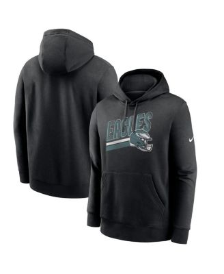 Nike - Men's Black Philadelphia Eagles Club Fleece Pullover Hoodie