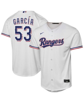 Nike - Big Boys and Girls Adolis Garcia White Texas Rangers Home Replica Player Jersey