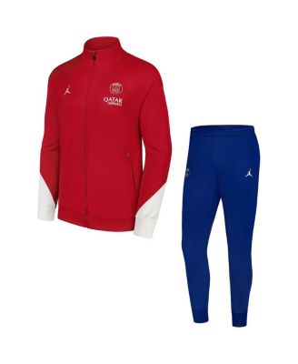 Jordan - Men's 2-Piece Red Paris Saint-Germain 2024/25 Fourth Strike Full-Zip Track Jacket and Pants Set