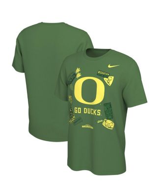 Nike - Men's Green Oregon Ducks x Migration Stickers T-Shirt