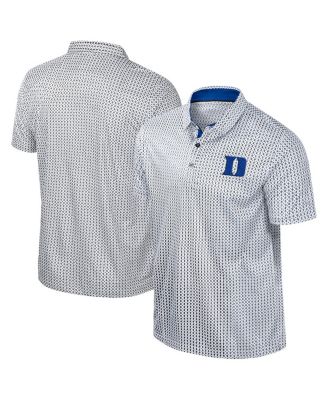 Colosseum - Men's Black Duke Blue Devils Big Tall Marty Rival Polo