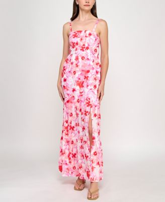 BCX - Juniors' Emma Strappy Empire-Waist Fit & Flare Dress