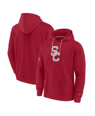 Fanatics - Men's Cardinal USC Trojans Pace Pullover Hoodie