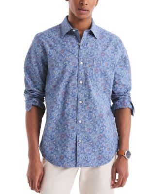 Nautica - Men's Printed Floral Shirt