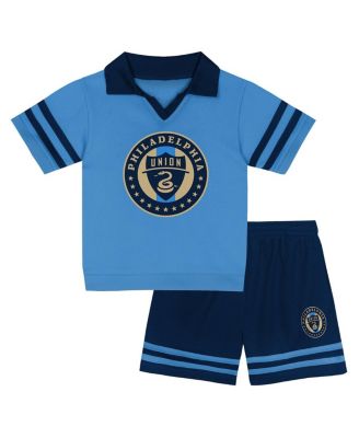 Outerstuff - Toddler Blue Philadelphia Union Charming Dude Top Short Set