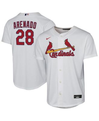Nike - Big Boys and Girls Nolan Arenado White St. Louis Cardinals Home Replica Player Jersey