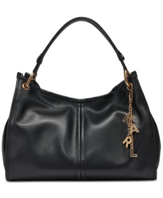 KARL LAGERFELD PARIS - Luciene Leather Tote Bag