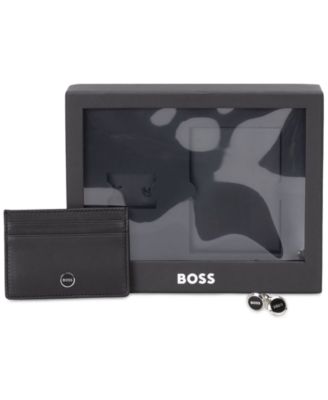 Hugo Boss - Men's Card Case & Cufflink Set