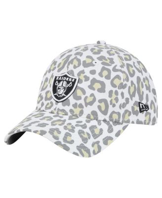 New Era - Women's White Las Vegas Raiders Active Leopard 9TWENTY Adjustable Hat