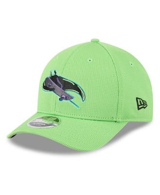 New Era - Men's Neon Green Tampa Bay Rays City Connect Batting Practice 9FORTY M-Crown Adjustable Hat