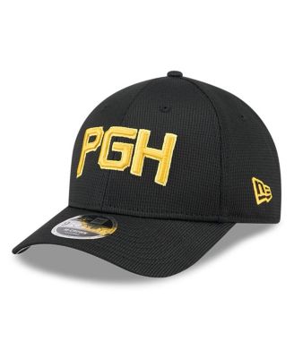 New Era - Men's Black Pittsburgh Pirates City Connect Batting Practice 9FORTY M-Crown Adjustable Hat
