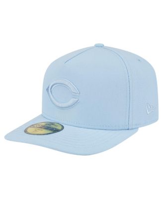 New Era - Men's Light Blue Cincinnati Reds Color Pack A-Frame 59FIFTY Fitted Hat