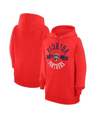 G-III 4Her by Carl Banks - Women's&nbsp;Red Florida Panthers City Graphic Fleece Pullover Hoodie