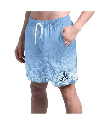 Margaritaville - Men's&nbsp; Blue Atlanta Braves Lagoon Fiesta Swim Shorts