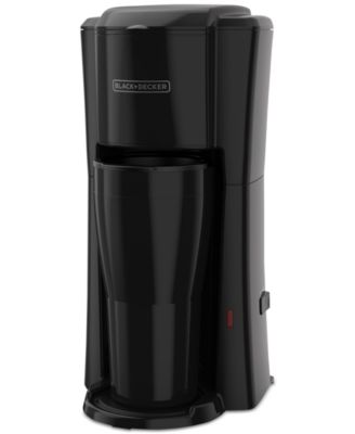 Black & Decker - Single-Serve Coffee Maker with Thermal Mug