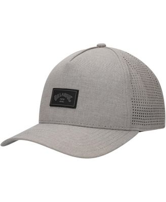 Billabong - Men's Gray Crossfire Trucker Adjustable Hat